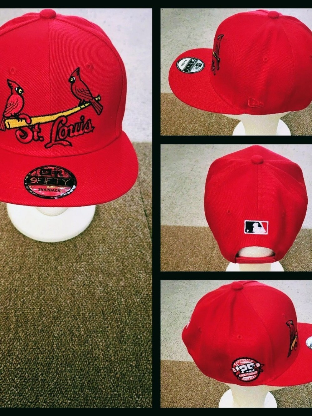 ST LOUIS CARDINALS MLB BASEBALL SNAPBACK HAT.